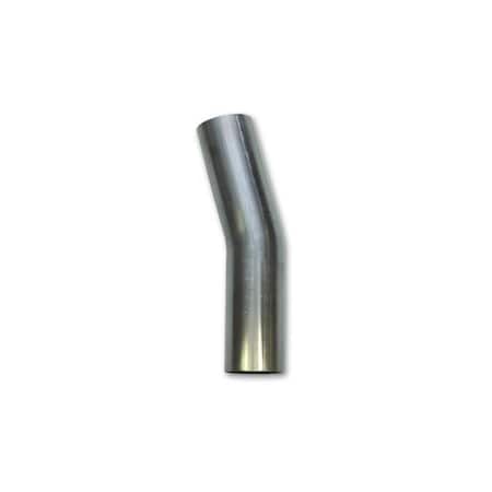 Vibrant 13130 Stainless Steel Exhaust Pipe Bend 15 Degree - 2.5 In. V32-13130